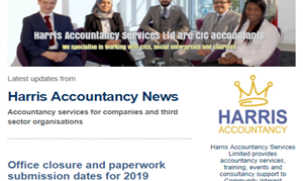 Harris AccountancyLtd Newsletter